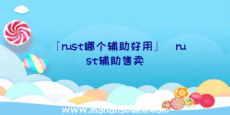 「rust哪个辅助好用」|rust辅助售卖